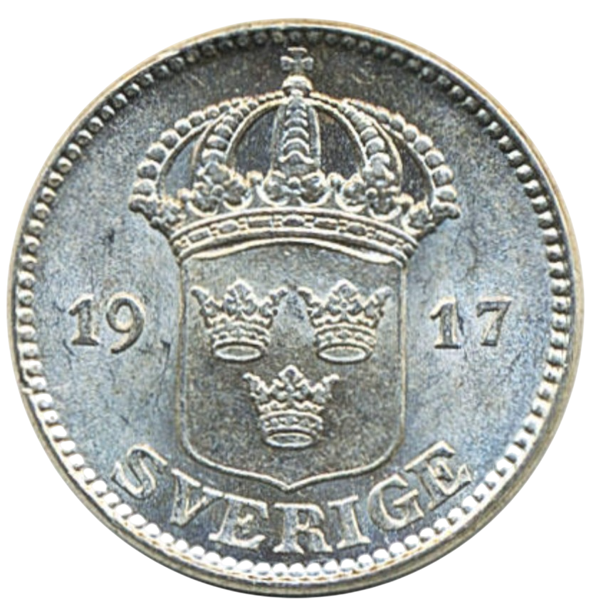 25 öre 1917