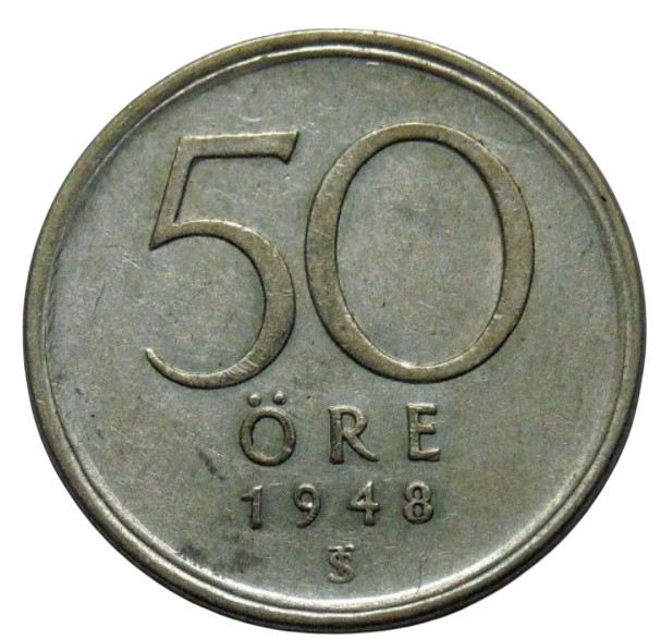50 öre 1948