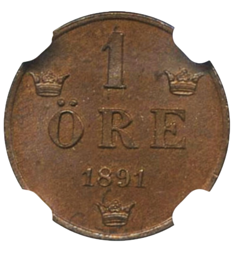 1 öre 1891