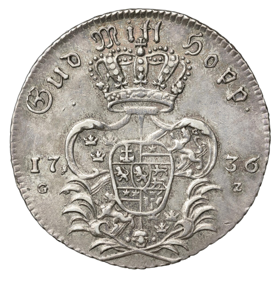 1/4 Riksdaler 1736