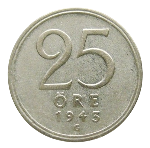 25 öre 1943