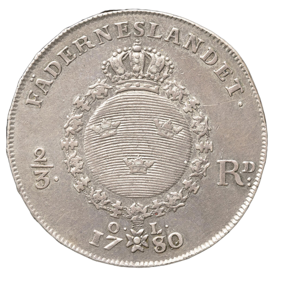 2/3 riksdaler 1780