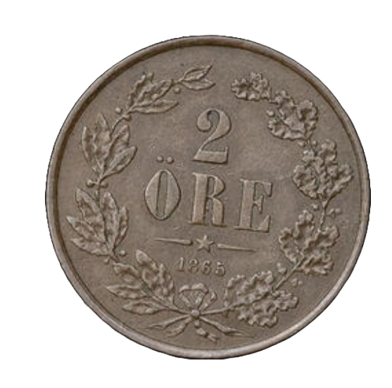 2 Öre 1865