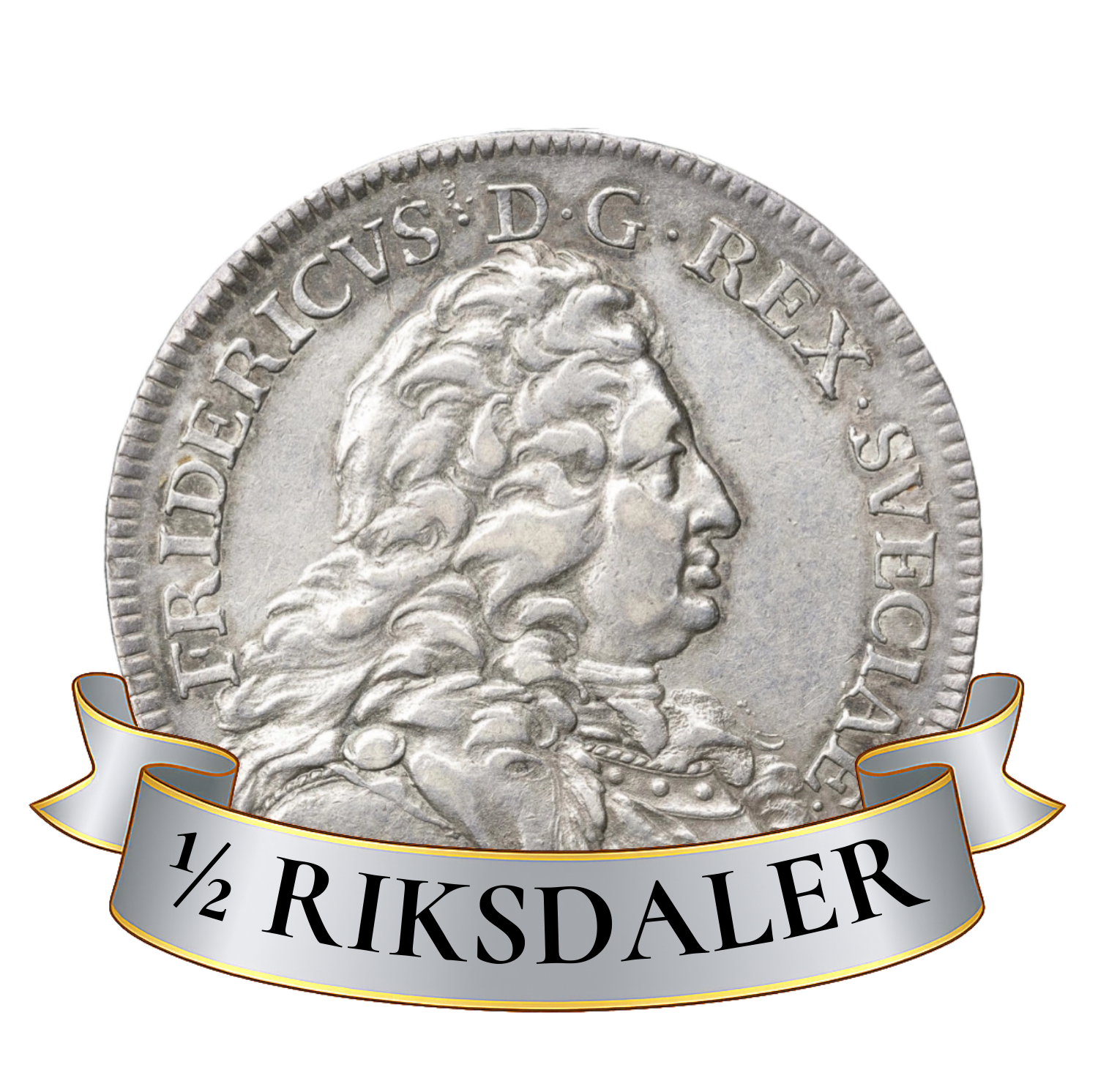 1/2 RIKSDALER FREDRIK I