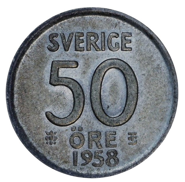 50 öre 1958