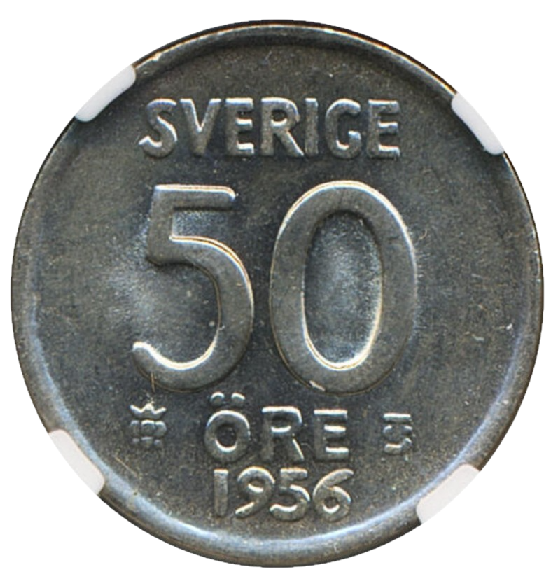 50 öre 1956