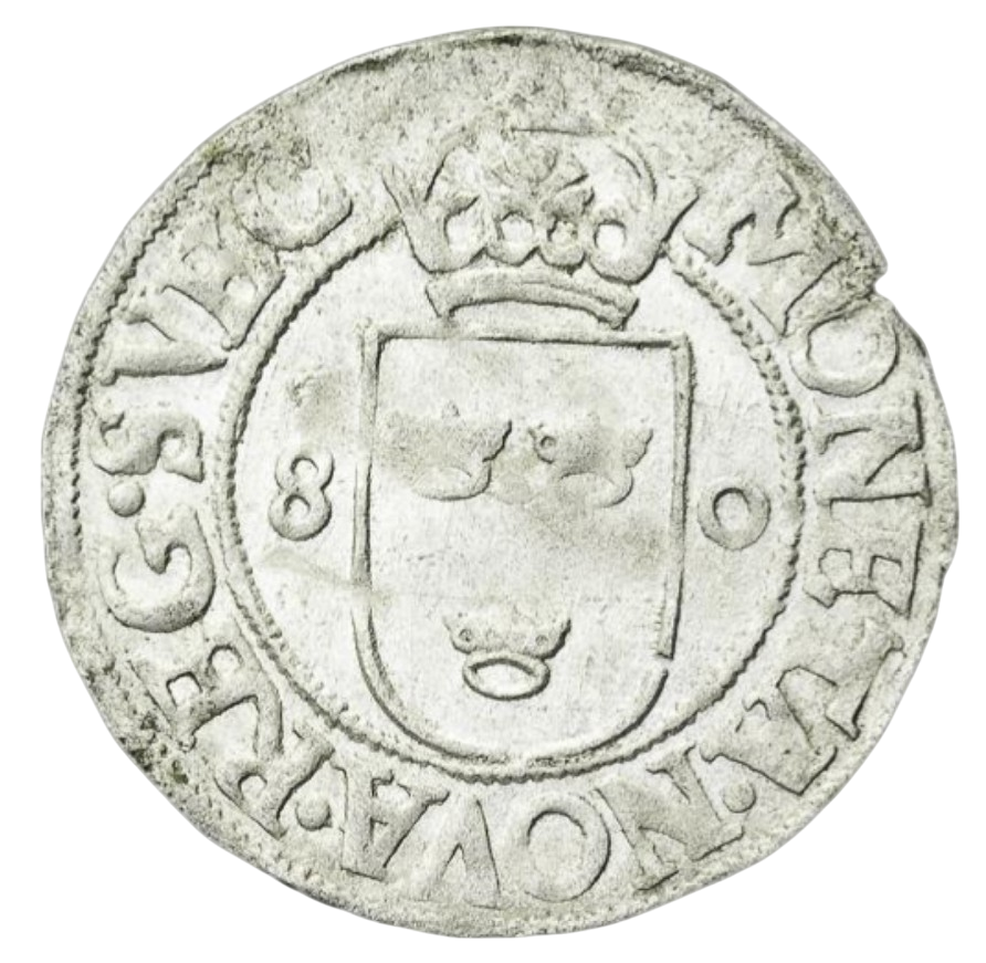 1/2 öre 1580