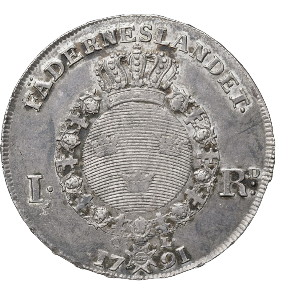 1 Riksdaler 1791