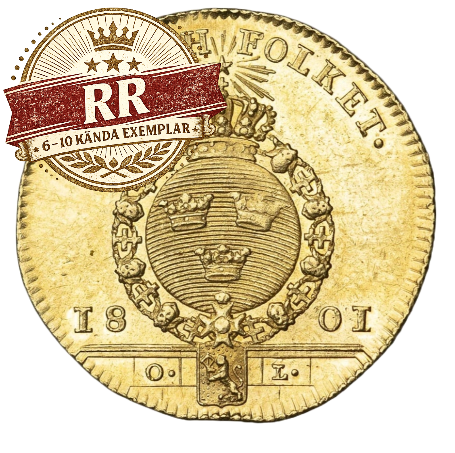 1 dukat 1804 - guld ifrån ädelfors