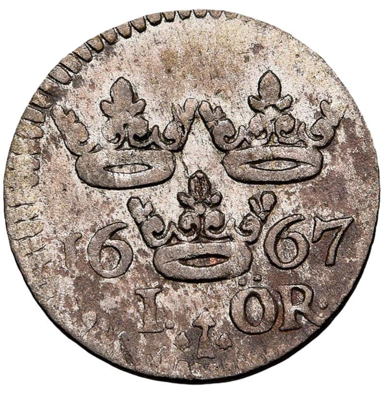 1 öre 1667