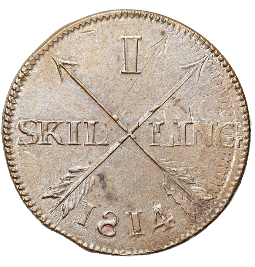 1 skilling 1814