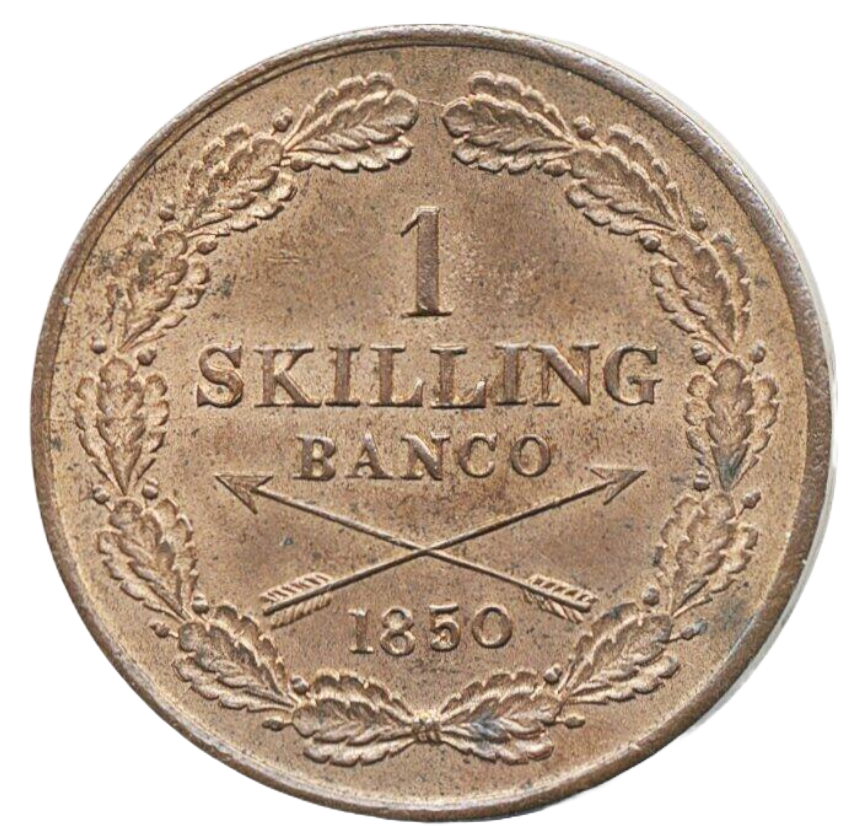 1 Skilling 1850