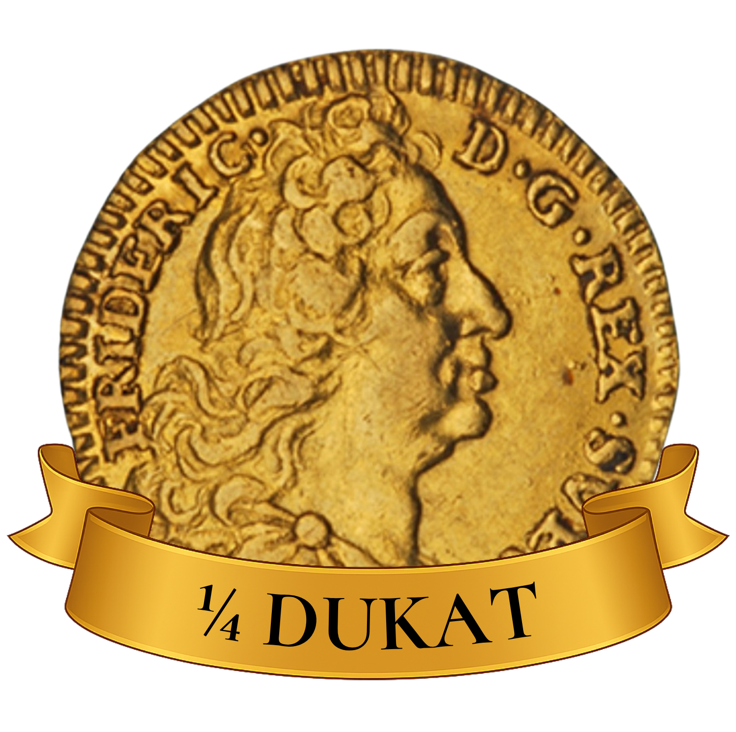 1/4 dukat Fredrik I