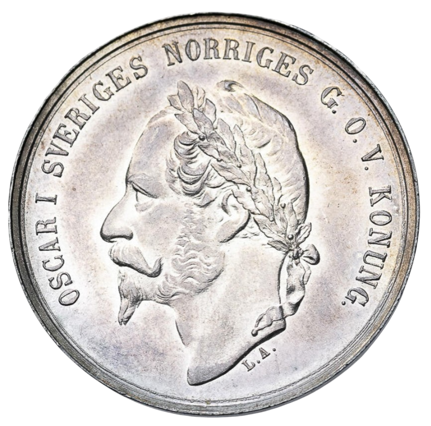 Oskar I  Kastmynt