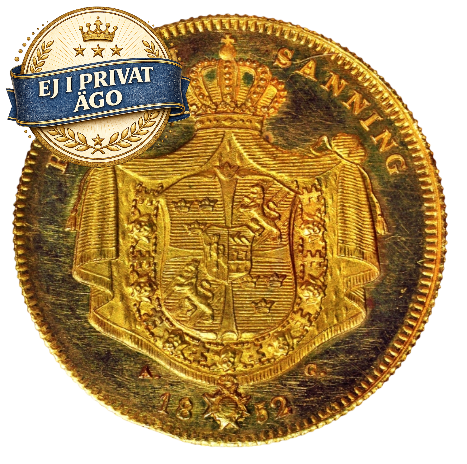 4 dukater 1852