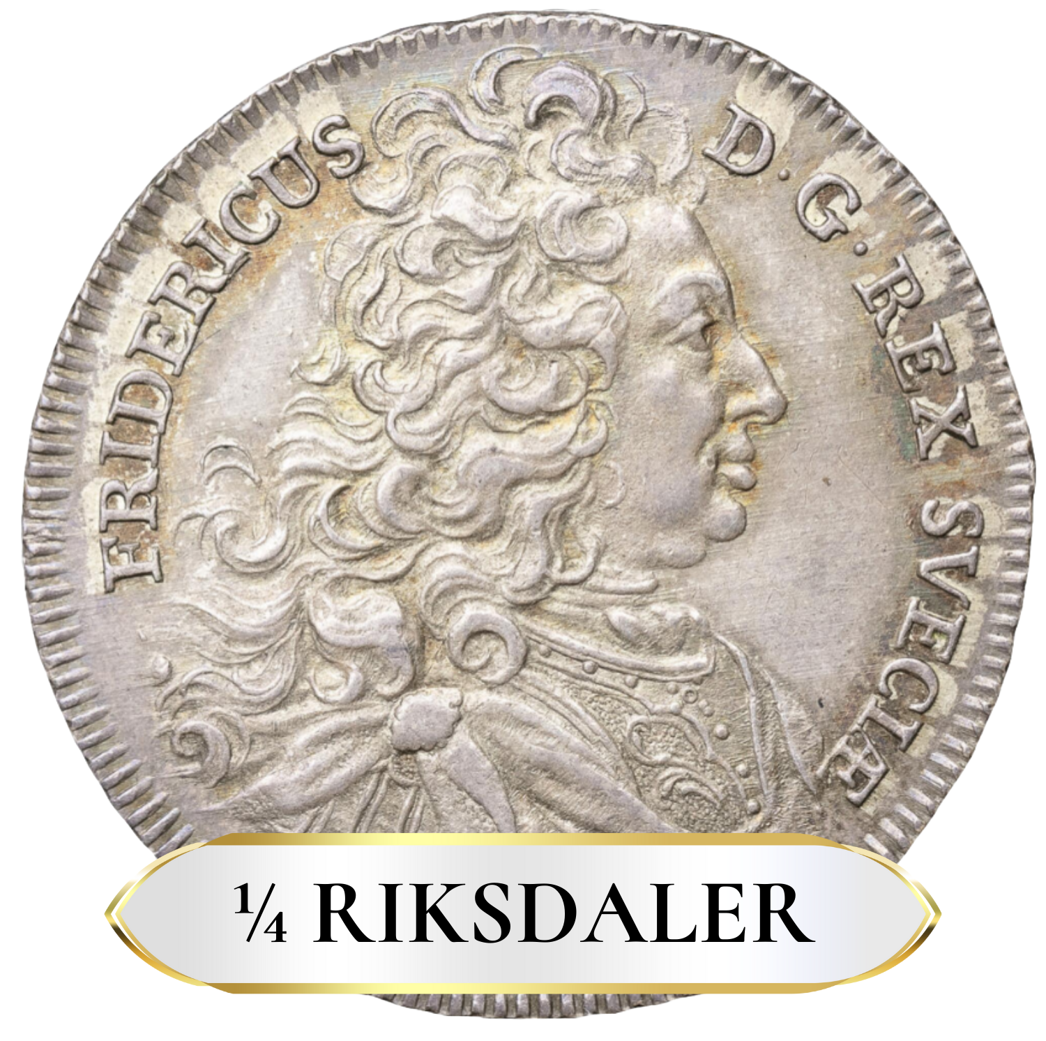 1/4 Riksdaler Fredrik I