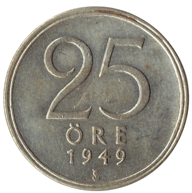 25 öre 1949