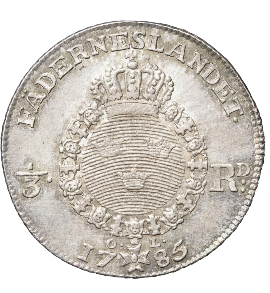 1/3 riksdaler 1785