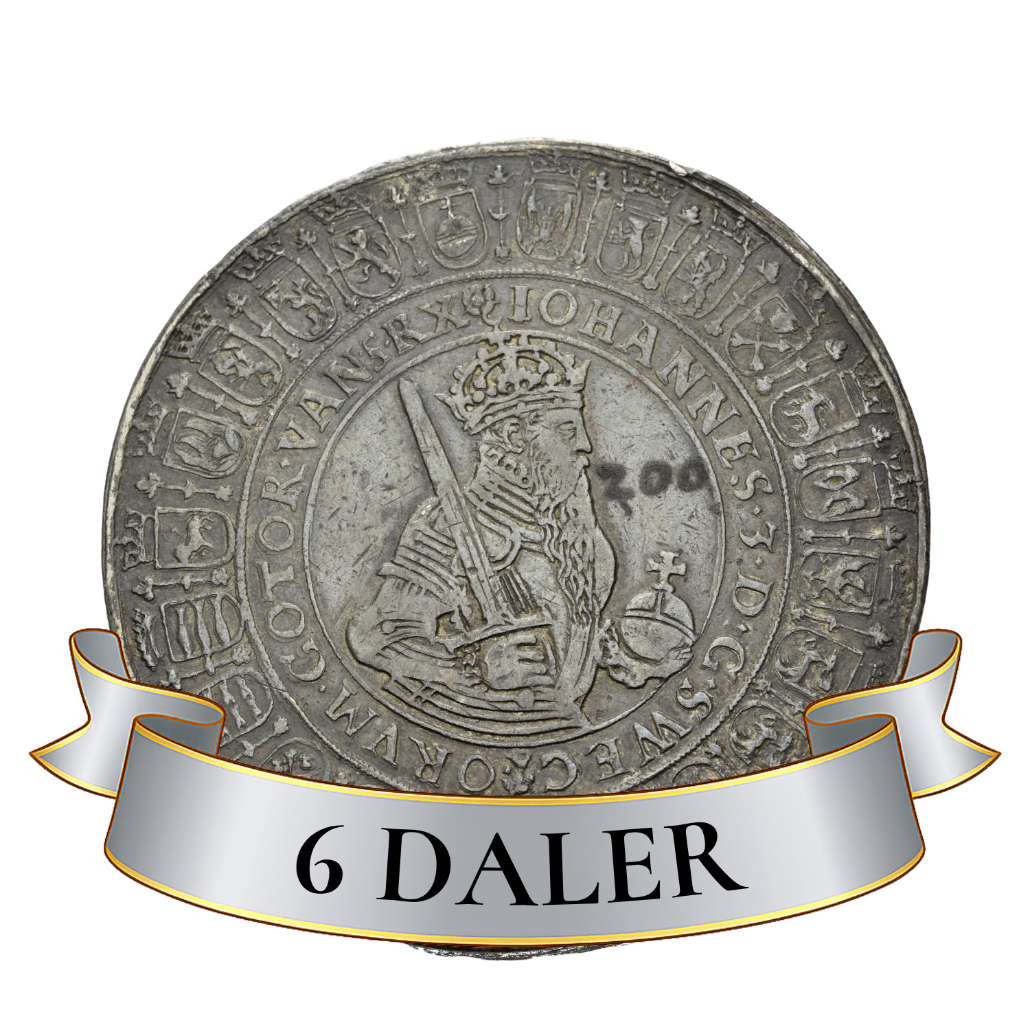 6 daler