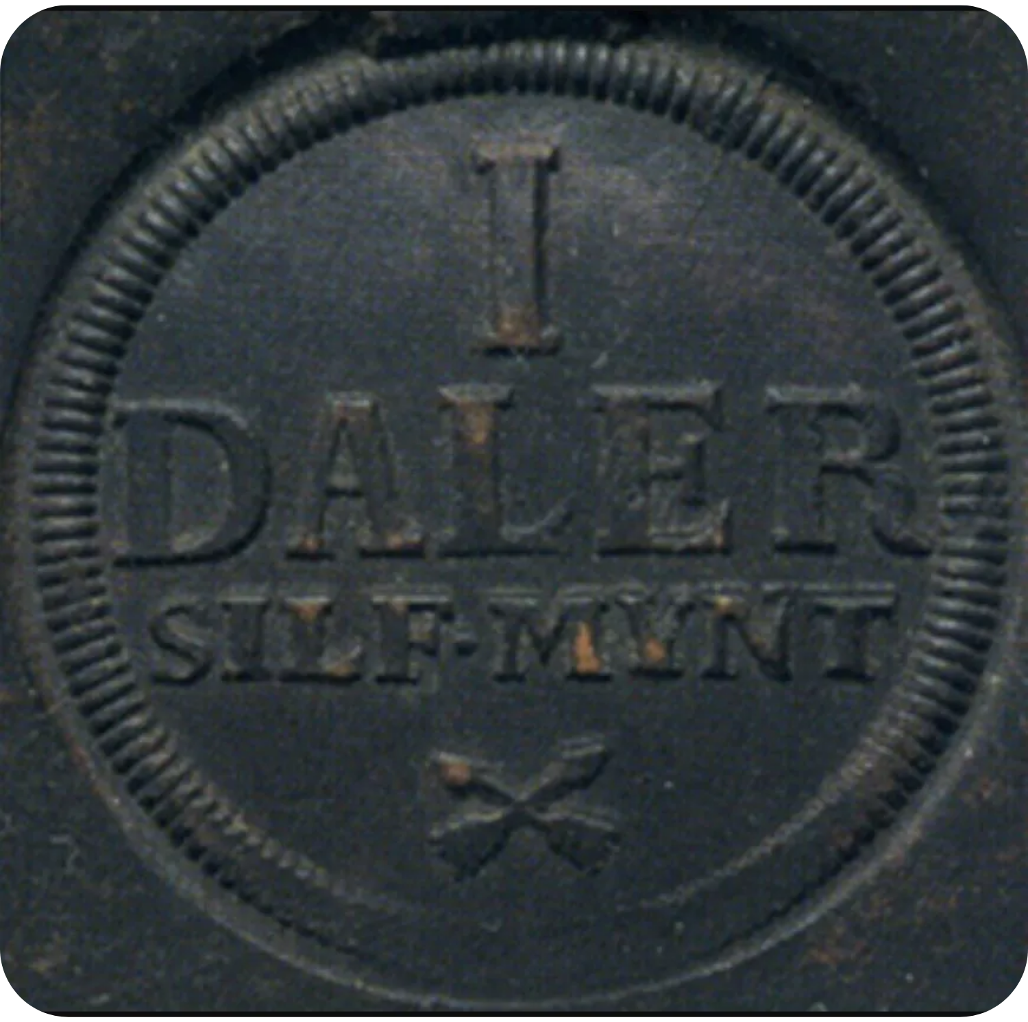 1 daler silvermynt avesta adolf fredrik