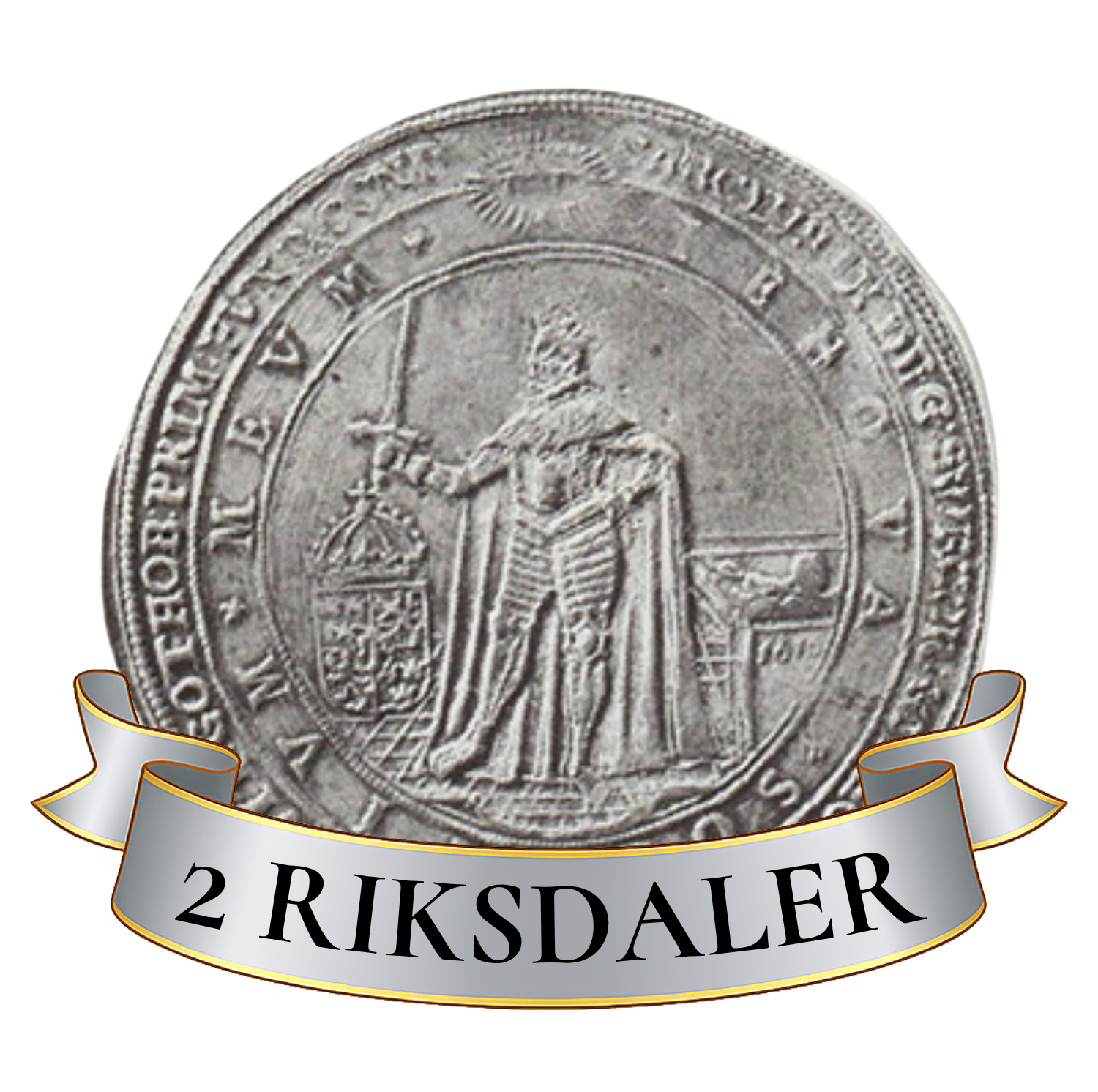 2 riksdaler 1610