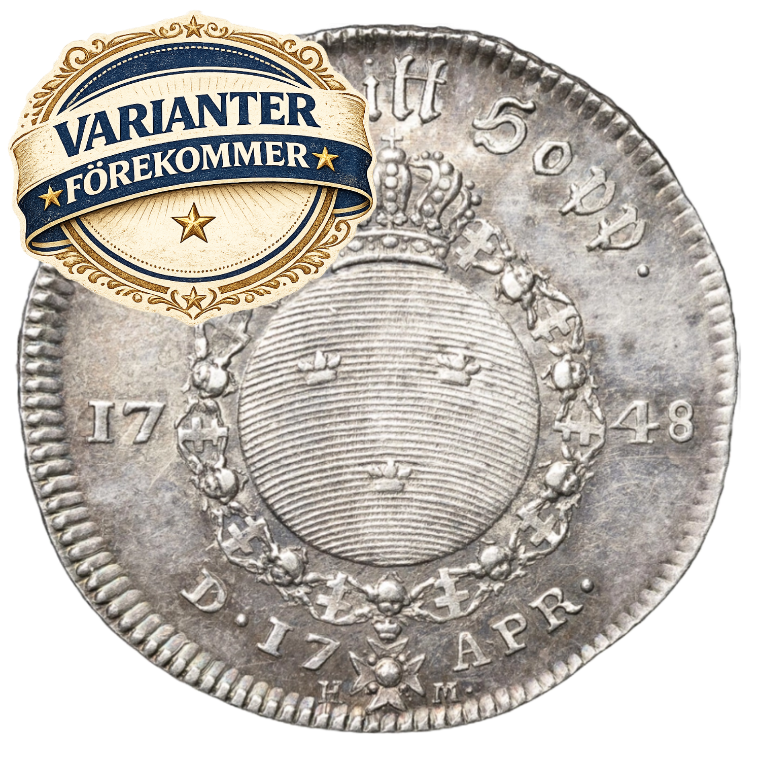 1/4 Riksdaler 1748