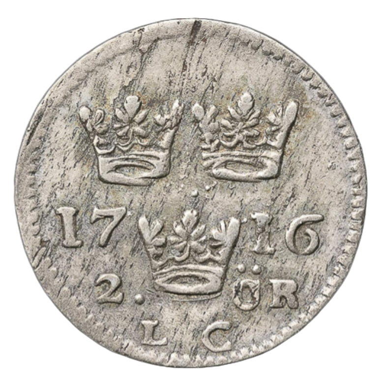 2 Öre 1716