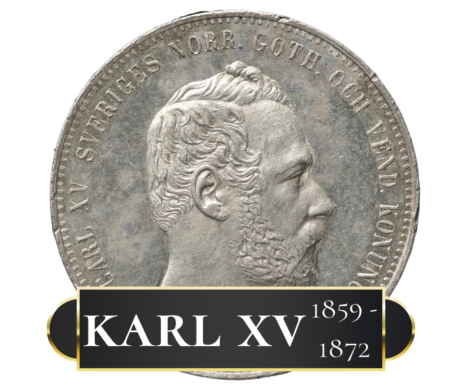 Karl XV mynt