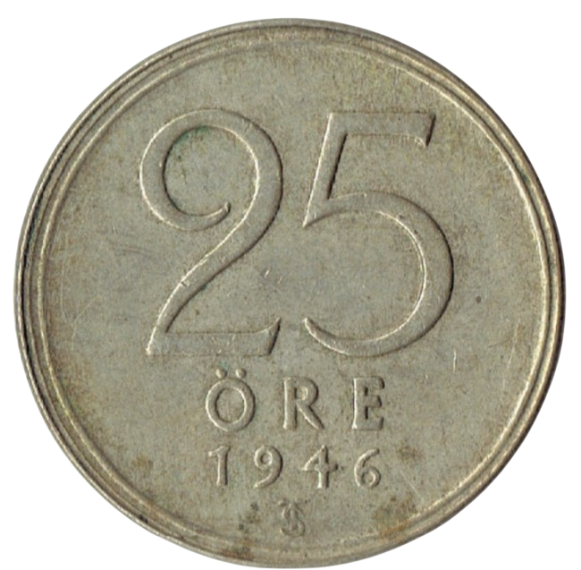 25 öre 1946