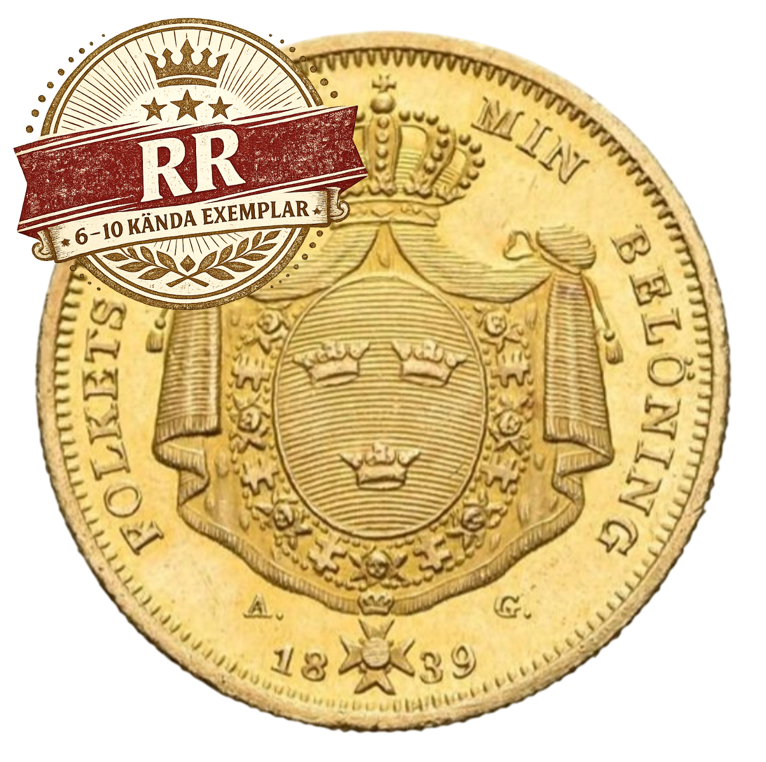 4 Dukater 1839