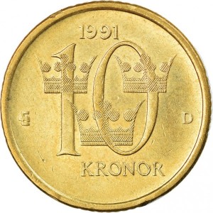 10 kr 1991