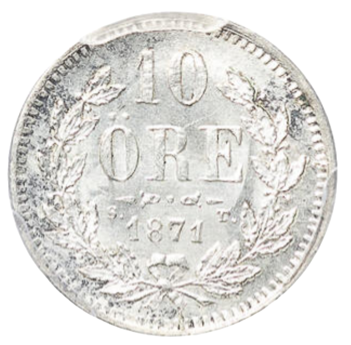 10 Öre 1871