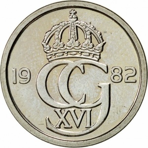 25 öre 1982