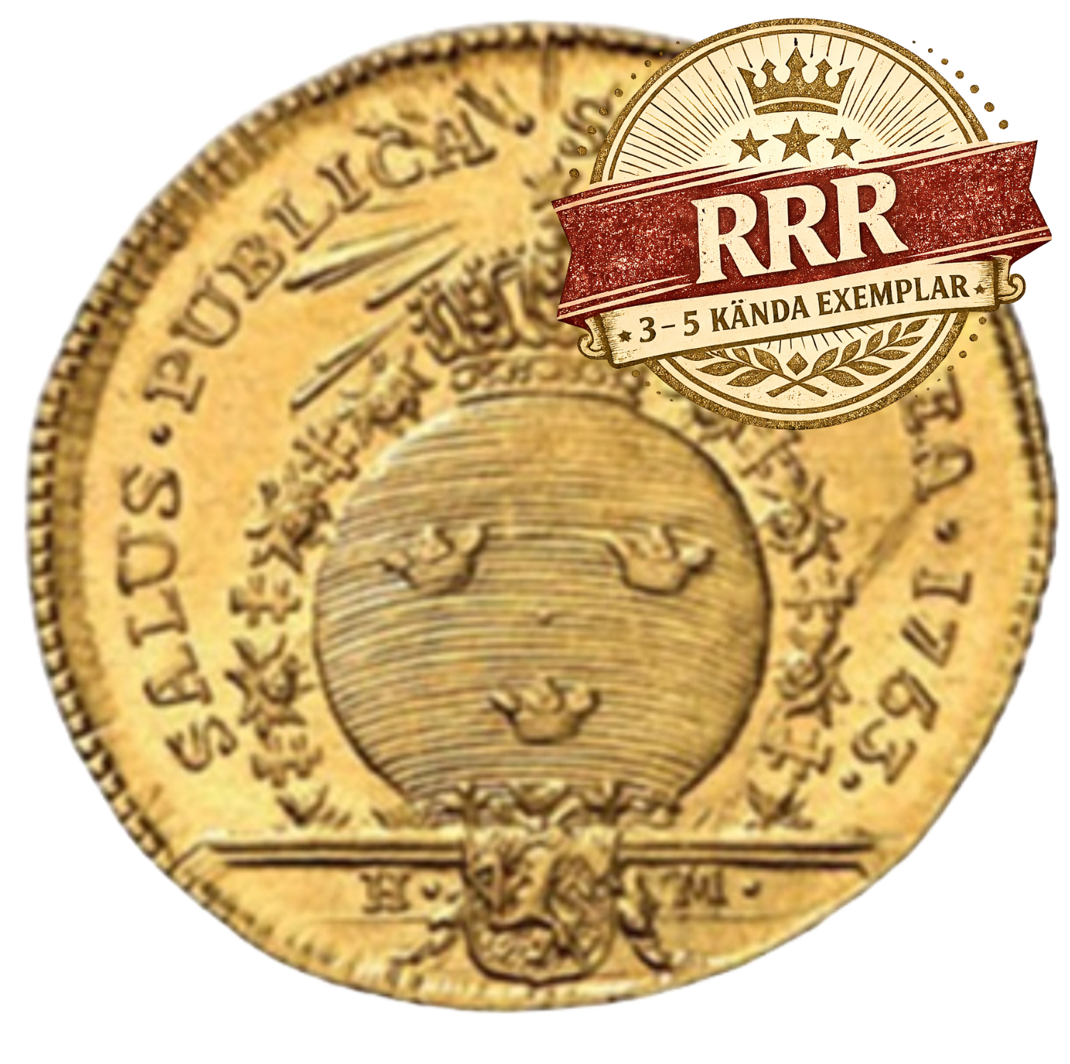 1 dukat ädelfors 1753