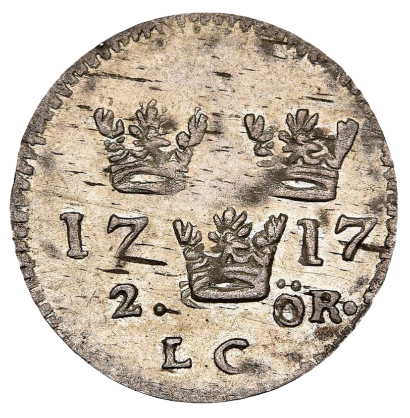 2 Öre 1717