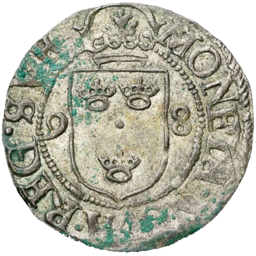 1/2 öre 1598