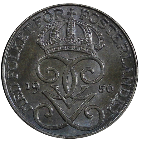 1 öre 1950 järn