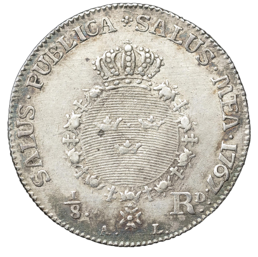 1/8 Riksdaler 1767