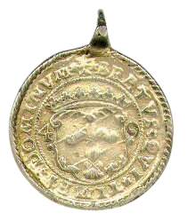 1/4 daler 1549