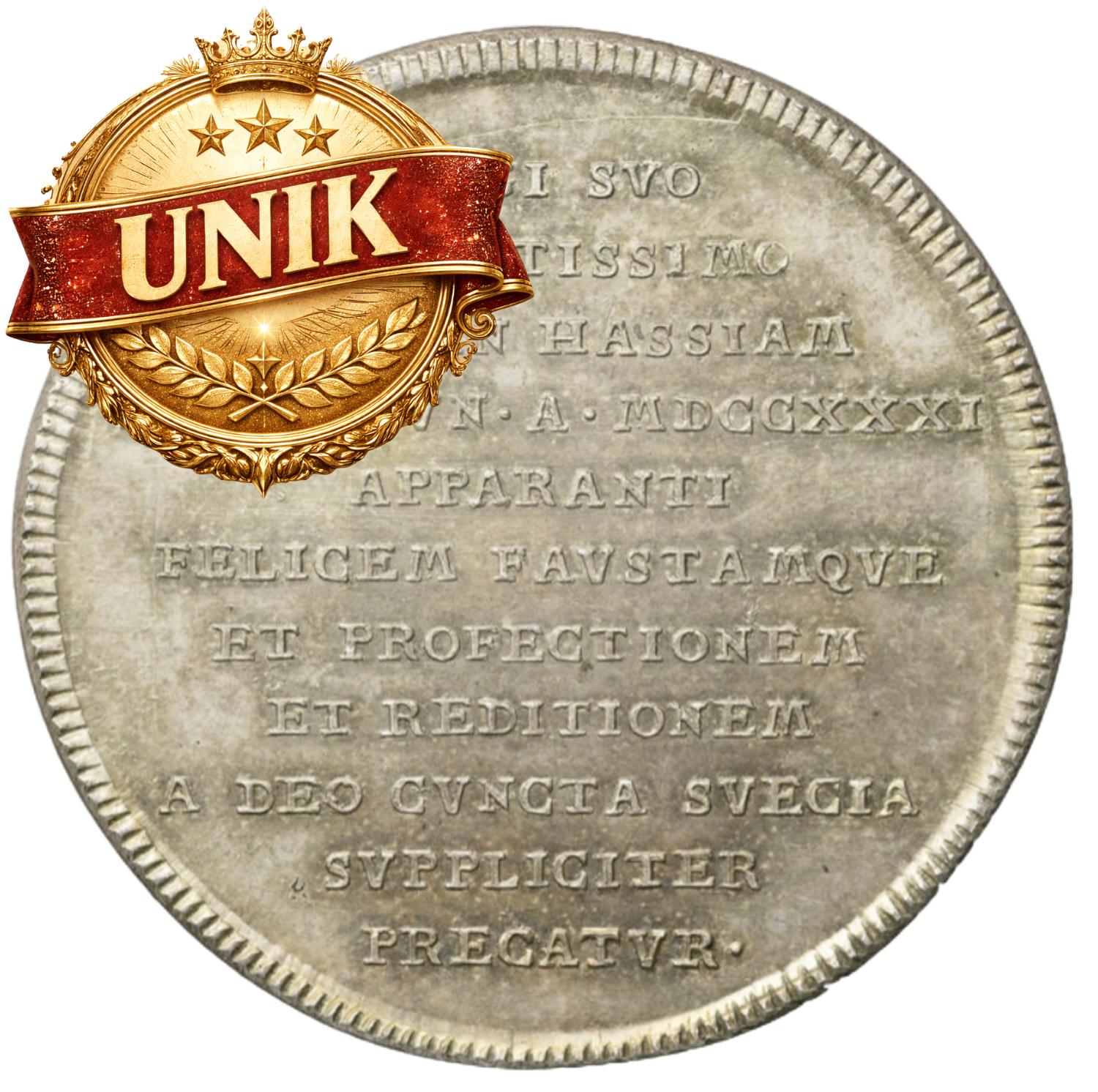 Riksdaler 1731 TEXT