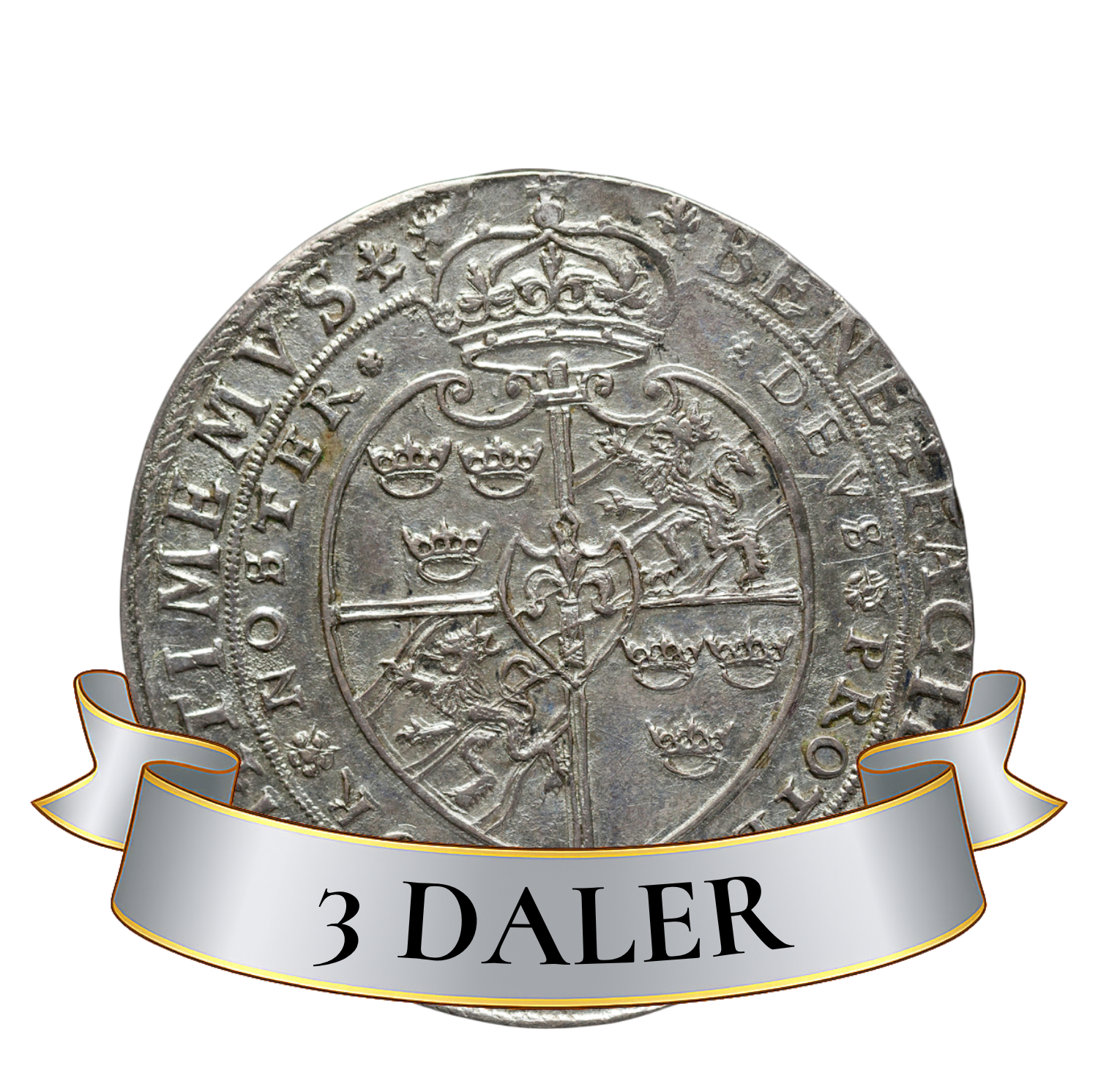 3 daler