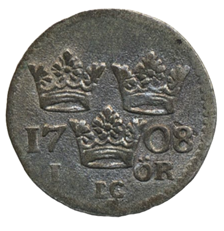 1 öre 1708