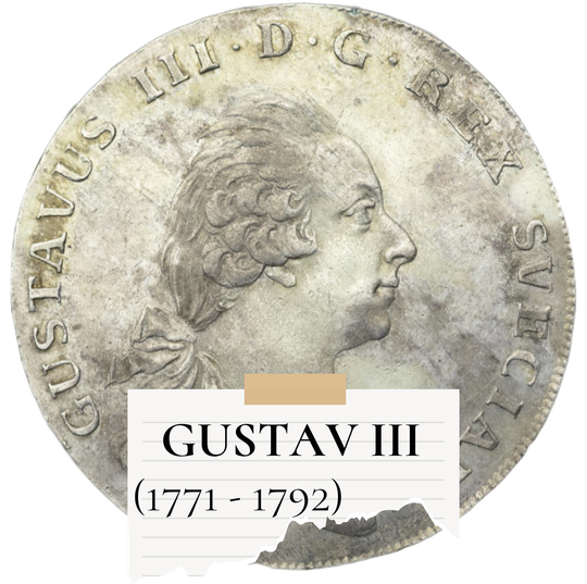 Gustav III mynthistoria